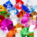 Confeti de cristal de boda al por mayor de piedras preciosas de acrílico